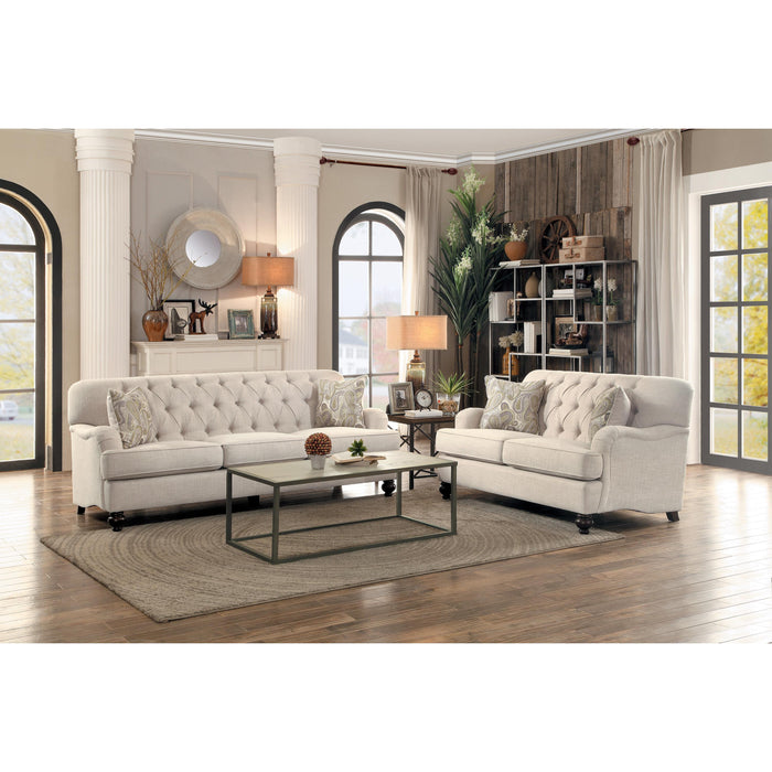 Homelegance Clemencia Stationary Fabric Sofa 8380-3 IMAGE 2