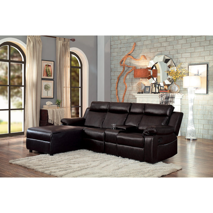 Homelegance Dalai Reclining Vinyl Sofa 9917DB-L/9917DB-R IMAGE 5