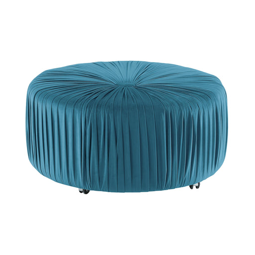 Homelegance Jaunt Fabric Ottoman 4555BU IMAGE 1