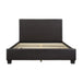 Homelegance Lorenzi Queen Upholstered Platform Bed 2220DBR-1* IMAGE 2