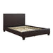 Homelegance Lorenzi Queen Upholstered Platform Bed 2220DBR-1* IMAGE 4