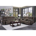 Homelegance Madrona Reclining Fabric Sofa 9989DB-3 IMAGE 4