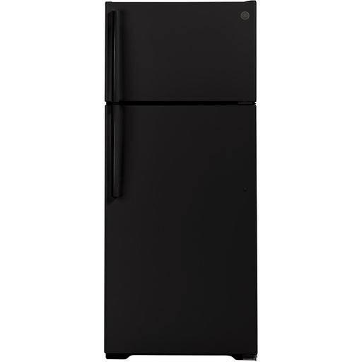 GE 28-inch, 17.5 cu. ft. Top Freezer Refrigerator GTS18HGNRBB IMAGE 1