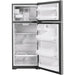 GE 28-inch, 17.5 cu. ft. Top Freezer Refrigerator with Icemaker GIE18GSNRSS IMAGE 2