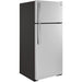 GE 28-inch, 17.5 cu. ft. Top Freezer Refrigerator with Icemaker GIE18GSNRSS IMAGE 6