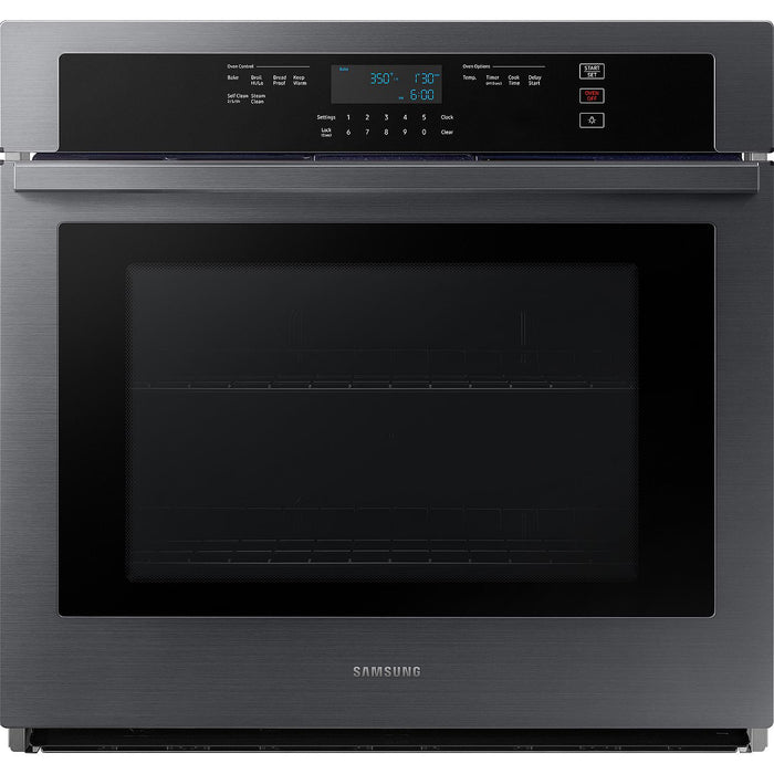 Samsung 30-inch, 5.1 cu.ft. Single Wall Oven with Wi-Fi Connectivity NV51T5511SG/AA IMAGE 1