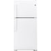 GE 33-inch, 21.9 cu.ft. Freestanding Top Freezer Refrigerator with Upfront Fresh Food Temperature Controls GTS22KGNRWW IMAGE 1