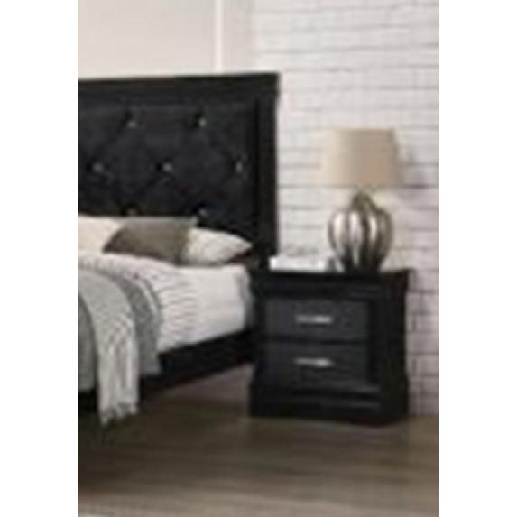 Crown Mark Amalia 2-Drawer Nightstand B6918-2 IMAGE 1