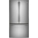 GE Profile 36-inch, 23.1 cu. ft. Counter-Depth French 3-Door Refrigerator with Interior Ice Maker PWE23KYNFS IMAGE 1