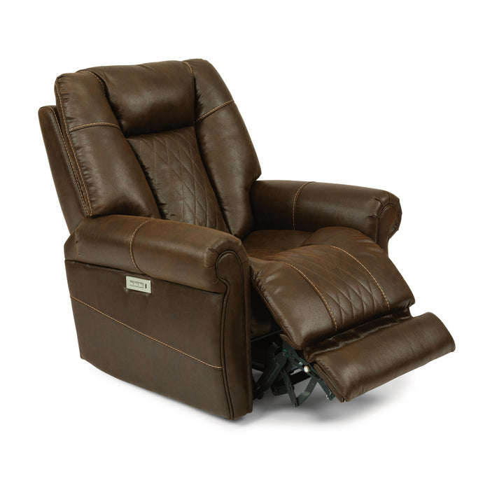 Flexsteel Zircon Power Fabric Recliner 1930-50PH-814-70 IMAGE 2