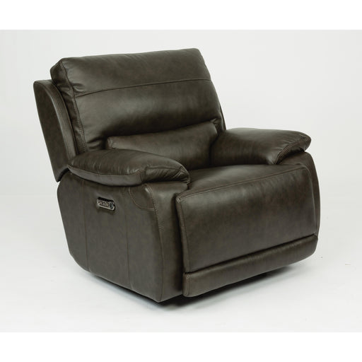 Flexsteel Horizon Power Glider Leather Recliner 1933-54PH 637-70 IMAGE 1