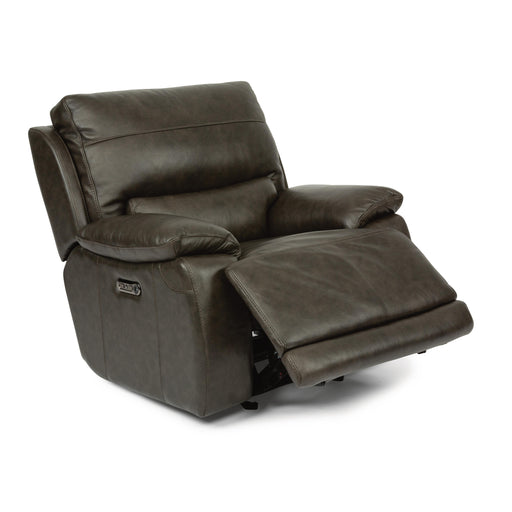 Flexsteel Horizon Power Glider Leather Recliner 1933-54PH 637-70 IMAGE 2