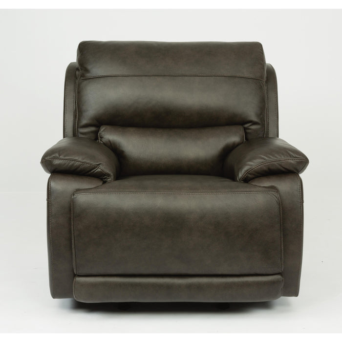 Flexsteel Horizon Power Glider Leather Recliner 1933-54PH 637-70 IMAGE 3