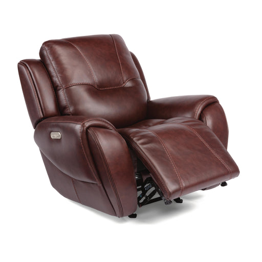 Flexsteel Trip Power Glider Leather Match Recliner 1134-54PH 297-70 IMAGE 2