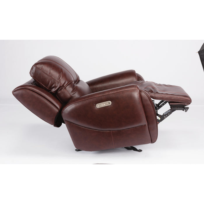 Flexsteel Trip Power Glider Leather Match Recliner 1134-54PH 297-70 IMAGE 5