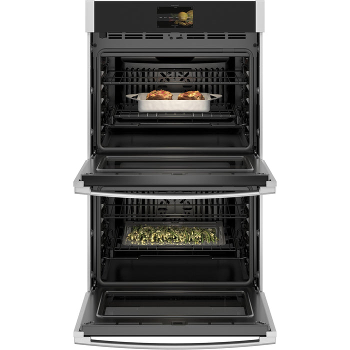 GE Profile 30-inch, 10 cu. ft.  Built-in Double Wall Oven with Convection PTD9000SNSS IMAGE 3