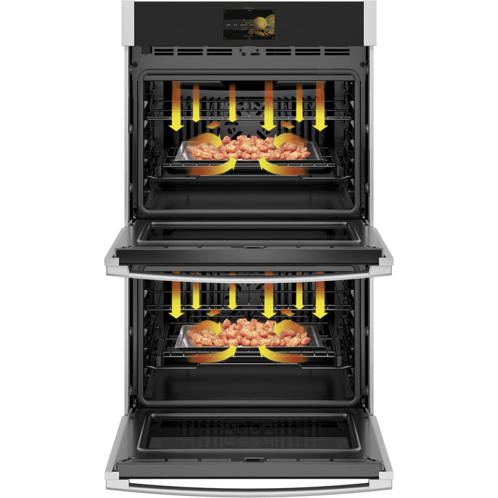 GE Profile 30-inch, 10 cu. ft.  Built-in Double Wall Oven with Convection PTD9000SNSS IMAGE 4