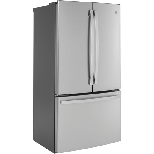 GE 36-inch, 23.1 cu.ft. Counter-Depth French 3-Door Refrigerator with Interior Ice Maker GWE23GYNFS IMAGE 2