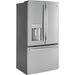 GE 36-inch, 22.1 cu.ft. Counter-Depth French 3-Door Refrigerator with external water and ice dispensing system GYE22GYNFS IMAGE 2