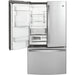 GE Profile 36-inch, 22.1 cu.ft. Counter-Depth French 3-Door Refrigerator with External Water and Ice Dispensing System PYD22KYNFS IMAGE 4