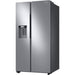 Samsung 36-inch, 27.4 cu.ft. Freestanding Side-by-Side Refrigerator with External Water and Ice Dispensing System RS27T5200SR/AA IMAGE 10