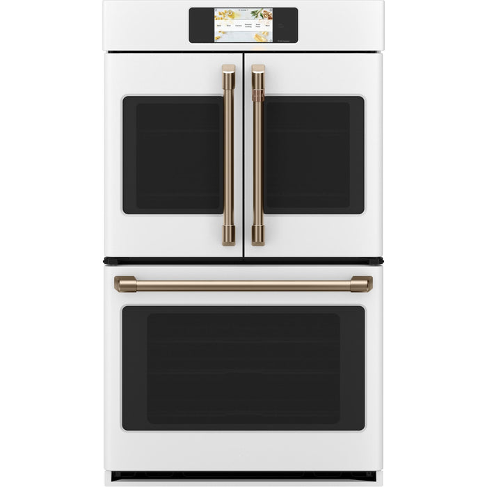 Café 30-inch, 10 cu. ft. Double Wall Oven with Convection CTD90FP4NW2 IMAGE 1