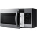 Samsung 30-inch, 1.7 cu.ft. Over-the-Range Microwave Oven with LED Display ME17R7021ES/AA IMAGE 4