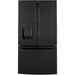 GE 36-inch, 25.6 cu. ft. French 3-Door Refrigerator GFE26JGMBB IMAGE 1