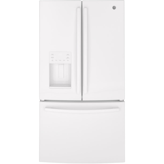 GE 36-inch, 25.6 cu. ft. French 3-Door Refrigerator GFE26JGMWW IMAGE 1