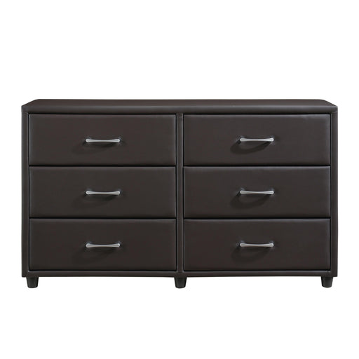 Homelegance Lorenzi 6-Drawer Dresser 2220DBR-5 IMAGE 1