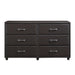 Homelegance Lorenzi 6-Drawer Dresser 2220DBR-5 IMAGE 1