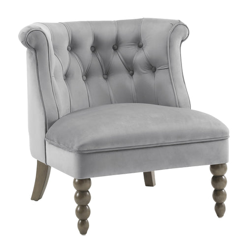 Homelegance Odelle Stationary Fabric Accent Chair 1012GY-1 IMAGE 2