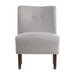 Homelegance Minnis Stationary Fabric Accent Chair 1023GY-1 IMAGE 1