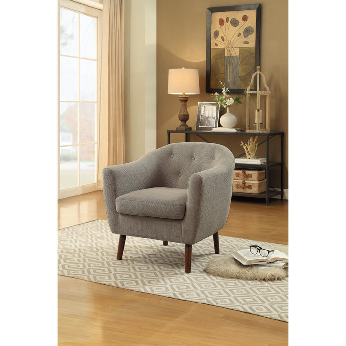 Homelegance Lucille Stationary Fabric Accent Chair 1192BE IMAGE 5