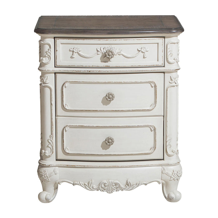 Homelegance Cinderella 3-Drawer Kids Nightstand 1386NW-4 IMAGE 1