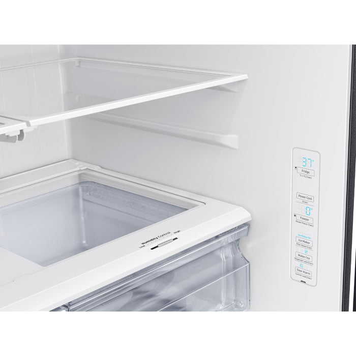 Samsung 36-inch, 27 cu.ft. French 3-Door Refrigerator with Water and Ice dispenser System RF27T5201SG/AA IMAGE 7