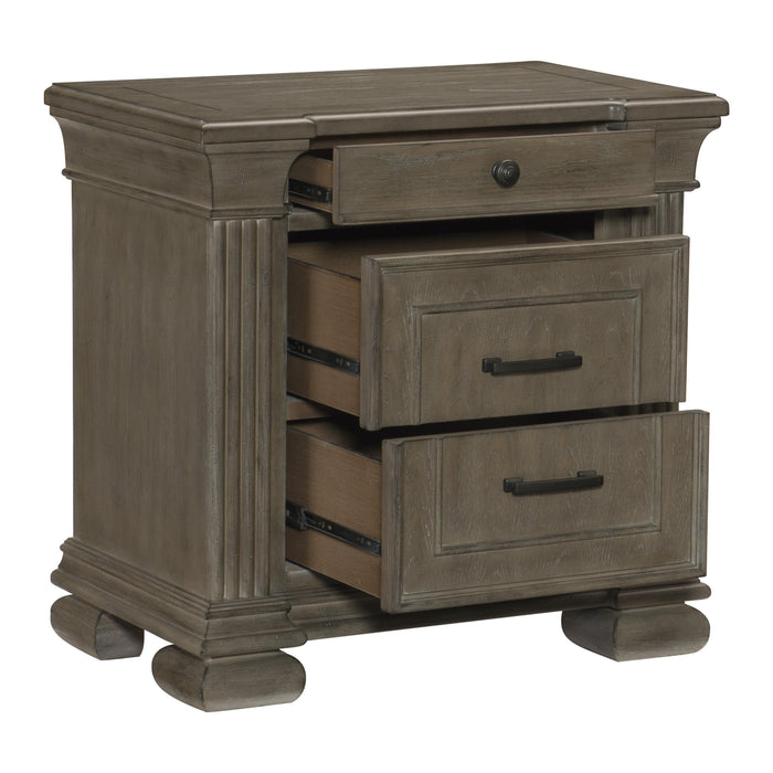 Homelegance LaFollette 3-Drawer Nightstand 1506-4 IMAGE 3