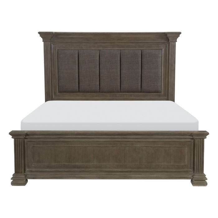 Homelegance LaFollette King Upholstered Mansion Bed 1506K-1/1506K-2/1506-3 IMAGE 1