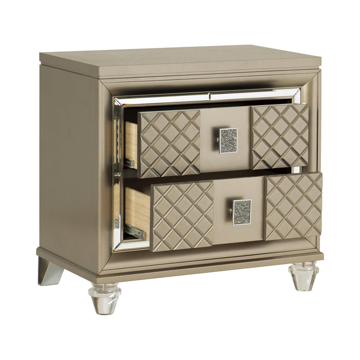 Homelegance Loudon 2-Drawer Nightstand 1515-4 IMAGE 3