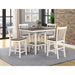 Crown Mark Brody 5 pc Counter Dinette 2682SET-WH/GY IMAGE 1