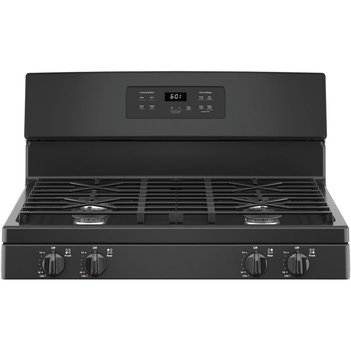 GE 30-inch Freestanding Gas Range with Precise Simmer Burner JGBS61DPBB IMAGE 4