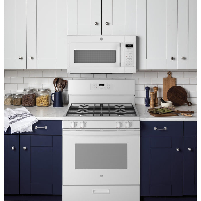 GE 30-inch Freestanding Gas Range with Precise Simmer Burner JGBS61DPWW IMAGE 5