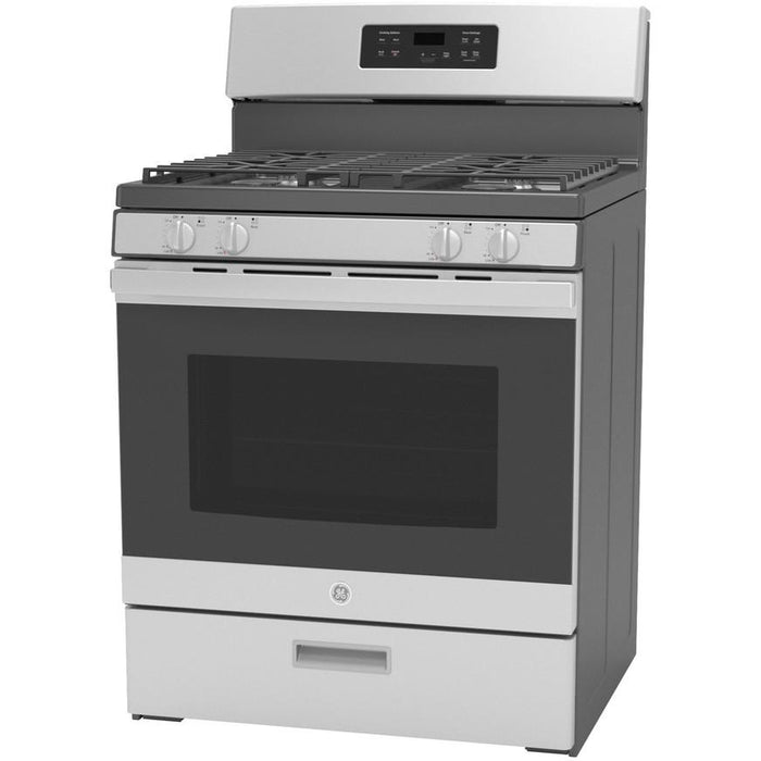 GE 30-inch Freestanding Gas Range with Precise Simmer Burner JGBS61RPSS IMAGE 8