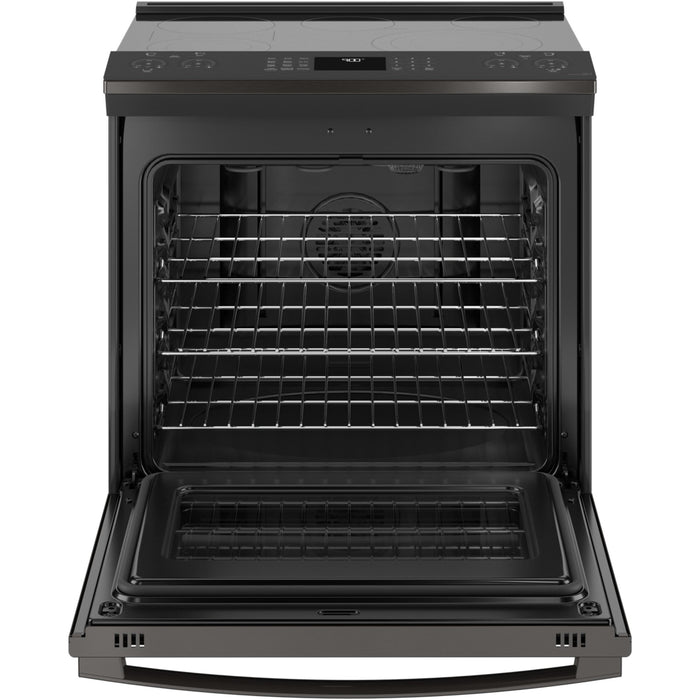 GE Profile 30-inch Slide-In Electric Range with Convection PSS93BPTS IMAGE 2