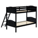 Coaster Furniture Kids Beds Bunk Bed 405053BLK IMAGE 2