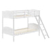 Coaster Furniture Kids Beds Bunk Bed 405053WHT IMAGE 1