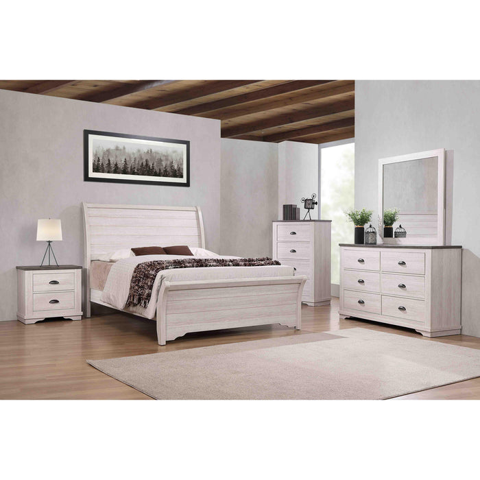 Crown Mark Coralee Queen Panel Bed B8130-Q-HB/B8130-Q-FB/B8130-KQ-RAIL IMAGE 3