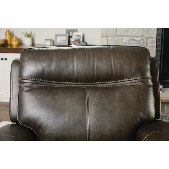 Flexsteel Bravo Power Glider Leather Match Recliner 1180-54PH-297-82 IMAGE 5