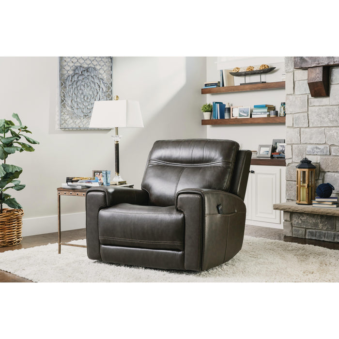 Flexsteel Bravo Power Glider Leather Match Recliner 1180-54PH-297-82 IMAGE 7