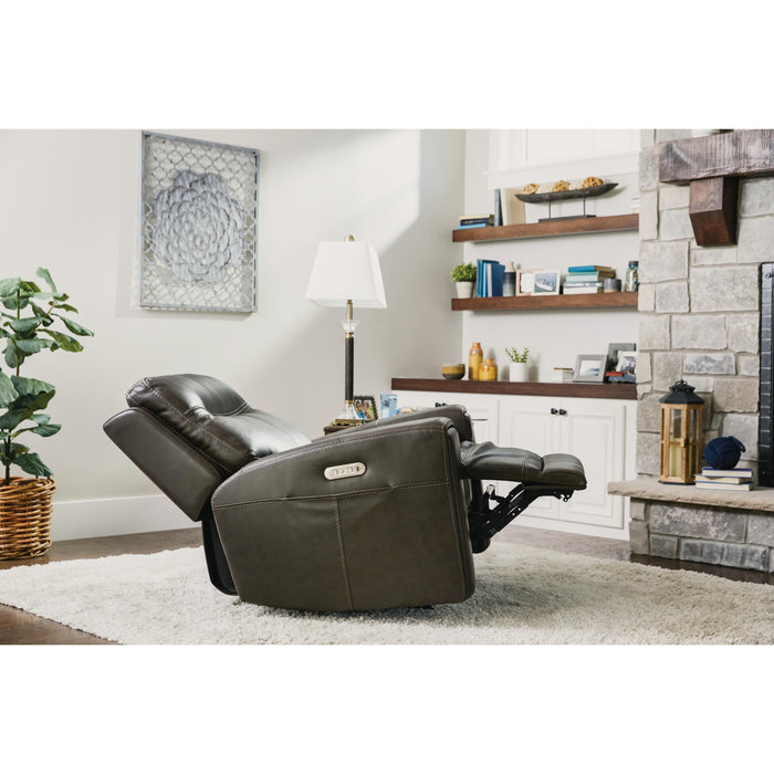 Flexsteel Bravo Power Glider Leather Match Recliner 1180-54PH-297-82 IMAGE 8